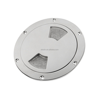Accessoires marins de qualité supérieure, plaque d'inspection de pont en acier inoxydable 316 résistant à la corrosion pour bateau