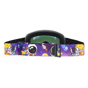 女式樱桃粉色涂层滑雪护目镜偏光终极紫外线防护适合冬季运动 - Product Image 5