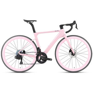 Vélo de route léger TWITTER R15 en fibre de carbone 700c, 24 vitesses, frein à disque hydraulique Shimano, vélo de <span class=keywords><strong>course</strong></span> coupe-vent - Product Image 6