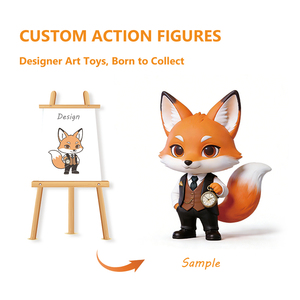 Figurines d'action en PVC personnalisées avec logo, cadeaux de la Fête des Mères pour Super Homme, objets de collection culturels créatifs - Product Image 2