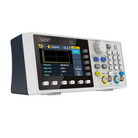 OWON DGE2070 Générateur de formes d'onde 70MHz 300MSa/s Générateur de fonctions à 2 canaux avec télécommande PC de support LCD 3.6 pouces