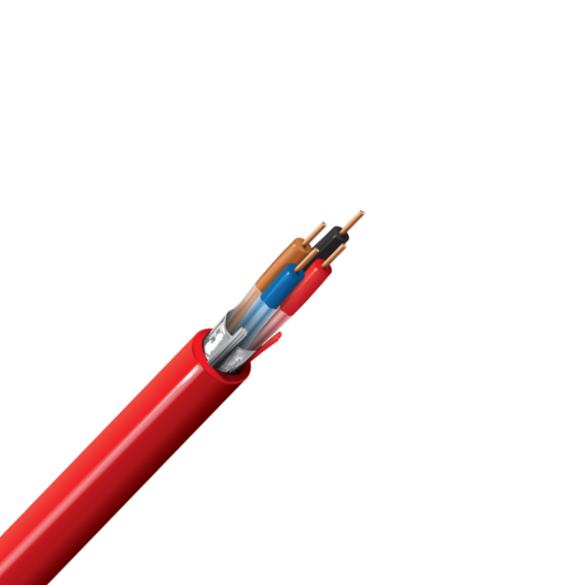 LPCB Standard 2x1.0mm2 PH30 PH120 LSZH Fire Resistant Cable Fire Alarm Cable