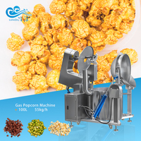 Máquina de Palomitas de Maíz Eléctrica Profesional, Industrial y Comercial, de Gran Capacidad, para Producción de Palomitas de Maíz Caramelizadas
