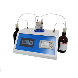 ASTM D1533 칼 피셔 수분 함량 테스터 오일 수분 함량 분석기 칼 피셔 적정자 - Product Image 1