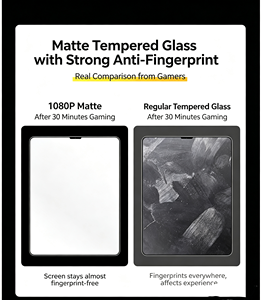 Matte Tempered <b>Glass</b> for Honor MagicPad X9 X8 GT, Anti‑Glare Anti‑Fingerprint, No Touch Disconnection - Product Image 2