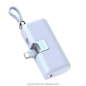 Popolare Mini banca di potere per le donne 5000mAh sottile capsula di <span class=keywords><strong>ricarica</strong></span> rapida portatile Powerbank Station per il telefono ogni giorno Carry - Product Image 2