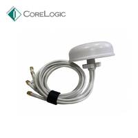 Antenne de plafond intérieure 4 canaux 698-2690 MHz, antenne de communication passive omnidirectionnelle avec 4 connecteurs mâles pour LTE 4G