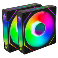 Ventilateur de boîtier d'ordinateur Pcooling, refroidisseur de processeur 120 mm RGB, refroidisseur de PC pour jeux, refroidisseur de processeur AM5, ventilateurs ARGB avec contrôleur, refroidisseur de processeur LGA 2011