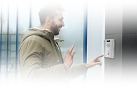 Interphone vidéo SIP Flyingvoice I11V IP65 IK10 en alliage d'aluminium avec bouton d'appel d'urgence PoE, caméra HD 1080P, Wi-Fi intégré et carte TF