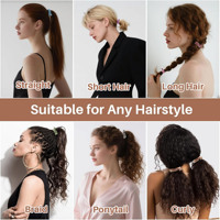 Élastiques à cheveux en vrac, motifs assortis, feuille d'or et d'argent, amour, voyage, ancre, attaches pour cheveux, bracelets, porte-queue de cheval pour filles, pour cadeaux