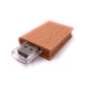 Usb ổ đĩa flash cuốn sách bằng gỗ hình FlashDrive 3.0 Pendrive USB Key Stick 16GB 32GB 64GB U đĩa - Product Image 2