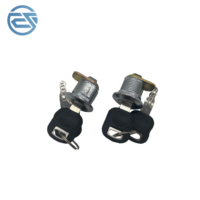 Cylindre de serrure de porte latérale d'excavatrice E306 E307 E320 E324 E329 E330 E336 E, cylindre de serrure de couvercle latéral, pièces de machines de construction
