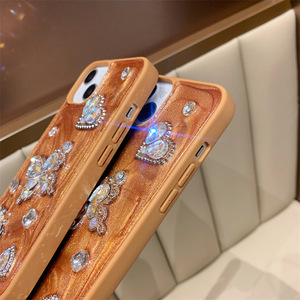Custodia per telefono 2025 di lusso con farfalle 3D e strass, in <span class=keywords><strong>silicone</strong></span> con glitter, per <span class=keywords><strong>iPhone</strong></span> <span class=keywords><strong>11</strong></span> 12 13 14 15 16 Pro Max - Product Image 6