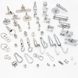 Pince de levage pour câble métallique en acier au carbone robuste pour supports de portes d'armoires - Product Image 1