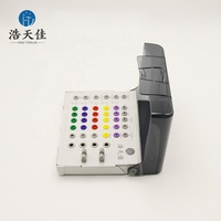 Boîte de désinfection de qualité médicale IP67, boîte à outils en alliage de titane de qualité aéronautique pour ciseaux à os et lime à os, jaune, personnalisable, en promotion