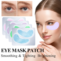 Marque privée Personnalisé Hydra Gel Collagène Hydratant Soin Des Yeux Hydrogel Sous Les Yeux Patchs pour Drak Cercles