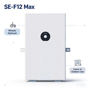 รับประกัน 10 ปี แบตเตอรี่เก็บพลังงาน Deye ESS SE-F12-Max 12kwh 51.2v 48v Lifepo4 แบตเตอรี่โซลาร์ พร้อมล้อเลื่อนเป็นตัวเลือกเสริม - Product Image 1