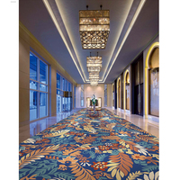 Alfombra Axminster de Alta Definición con Patrón, de Pared a Pared, para Proyectos Hoteleros de Calidad, Fácil de Limpiar y Mantener