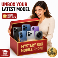 Boîte mystère électronique avancée mondiale débloquée, Smartphone 4G double SIM, 6 Go de RAM, 128 Go de ROM, couleur aléatoire, surprise du Nouvel An