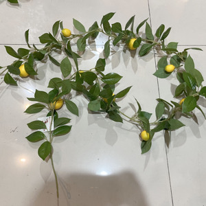 Vigne de citron artificielle verte de 1.8m pour décoration de <span class=keywords><strong>table</strong></span> suspendue au mur de mariage et de noël pour <span class=keywords><strong>Amazon</strong></span> Plant Greenery Collect - Product Image 5