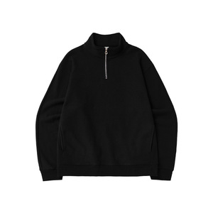 Sudadera con capucha personalizada con LOGO, cuello alto, manga larga, cómoda, con media cremallera y cremallera completa, 100% algodón, cortavientos, para otoño - Product Image 2