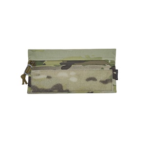Sac de rangement tactique grande taille pour EDC, compatible avec porte-plaques, harnais de poitrine, châssis, et fixation auto-agrippante arrière 20x10cm MU - Product Image 2