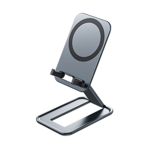 Dual Mode 2 in 1 Aluminum Alloy Foldable Phone Stand Magnetic Tray 0.8cm Ultra Thin Mini <b>Holder</b> for Phone <b>Tablet</b> - Product Image 1