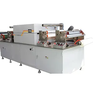 PU PVC Automatic Making Synthetic Leather Embossing Production Line Machine For Leather Box Cushion
