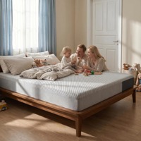 Luxus-Design Komprimierte Rollmatratze in Box Federkernmatratze Naturlatex King-Queen-Size-Bettmatratze