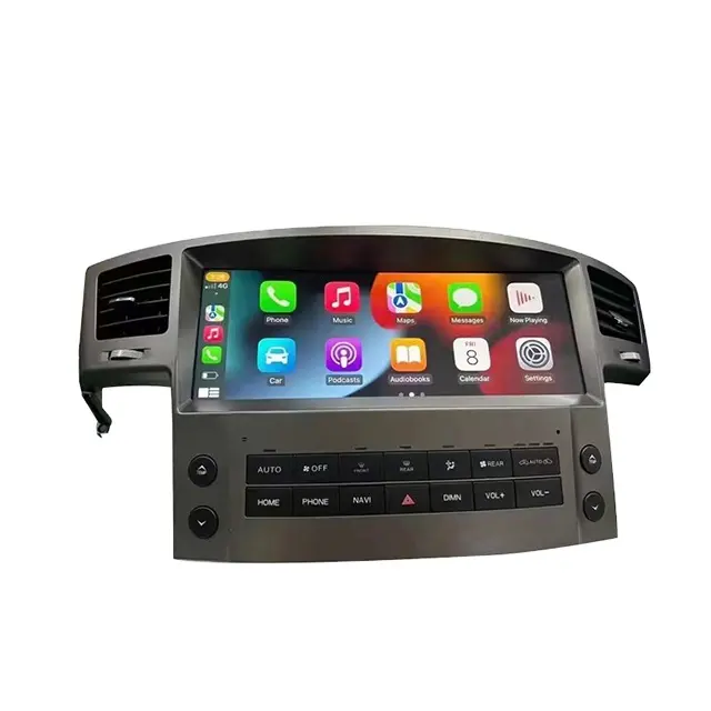 Car Radio Central Multimedia Player GPS Auto Stereo Android Central Control Screen For Lexus lx570