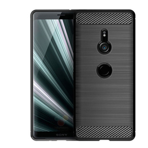 Superventas para <span class=keywords><strong>Sony</strong></span> <span class=keywords><strong>Xperia</strong></span> <span class=keywords><strong>1V</strong></span> 5 II 10V 1 IV 1 funda trasera suave para teléfono móvil funda de silicona cepillada de fibra de carbono TPU - Product Image 2