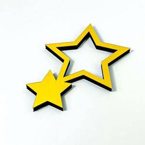 Décoration d'intérieur, lettres en acrylique, lettres anglaises en EVA, autocollants décoratifs créatifs pour murs - Product Image 1