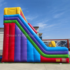 Nhà máy-tạo ra Inflatable lâu đài bouncy cho trẻ em khô trượt nhảy trở ngại Combo và dọc Rush cho cuộc phiêu lưu ngoài trời - Product Image 4