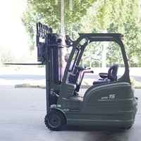 Chariot élévateur électrique à batterie au lithium de 1,2 tonne et 2 tonnes, vente chaude directe usine