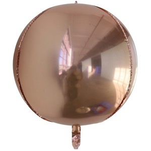Precio al por mayor Fiesta de cumpleaños Mylar 10 pulgadas Azul claro Rojo Globo de aluminio <span class=keywords><strong>Esfera</strong></span> Ronda Foil 4D Globos - Product Image 6