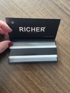 กระดาษมวนบุ๊คเล็ตแบบหน้าต่างคู่ - 100 แผ่น กระดาษข้าวธรรมชาติบางเฉียบ - Product Image 4