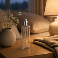 Bouteille en plastique de 50-250 ml pour parfums et brumes corporelles, emballage cosmétique pour soins de la peau, fournie directement par l'usine