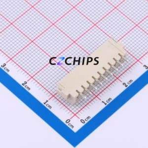 HCZZ0021-9 Wire-to-Board Pin Header SMD,P=2.54mm,Horizontal Mount Connector 1x9P 2.5mm Horizontal Mount XH - Product Image 2