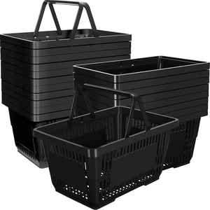 <span class=keywords><strong>Cesta</strong></span> de Compras de Plástico para Supermercado, <span class=keywords><strong>30</strong></span> Litros de Volumen, Duradera, Precio al por Mayor Disponible - Product Image 4