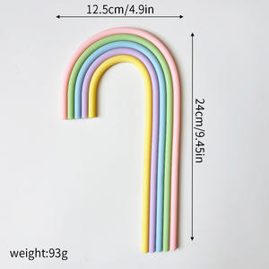 Décoration de gâteau <span class=keywords><strong>en</strong></span> forme d'arche <span class=keywords><strong>arc</strong></span>-<span class=keywords><strong>en</strong></span>-<span class=keywords><strong>ciel</strong></span>, décorations de gâteau bohèmes pour mariage, baby shower, <span class=keywords><strong>anniversaire</strong></span>, fournitures de fête - Product Image 6