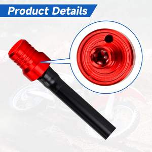 Universal Aluminum Alloy Tank Gas Fuel Cap Valve Vent Breather Hose <b>Tube</b> <b>for</b> 50cc 110cc 70cc 125cc Motorcycles Dirt <b>Bikes</b> XR - Product Image 4