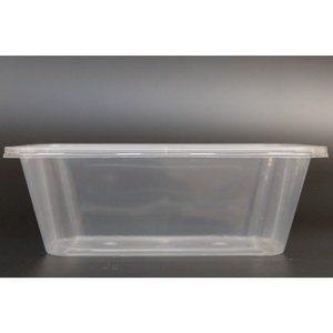 अच्छी कीमत पीपी प्लास्टिक खाद्य कंटेनर आयताकार गोल स्पष्ट डिस्पोजेबल घर और रसोई के लिए डिलीवरी लंच बॉक्स - Product Image 6