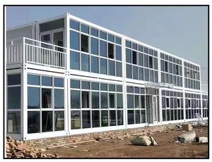 Villa Box Premium Residencia Contenedor de acero europeo <span class=keywords><strong>Casa</strong></span> Moderna a prueba de agua Estilo apartamento Flatpack Prefab EPS Vivienda - Product Image 4