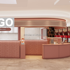Design d'intérieur de magasin personnalisé Dorayaki Design professionnel petit espace Fast Food Store Counter Source Factory - Product Image 5
