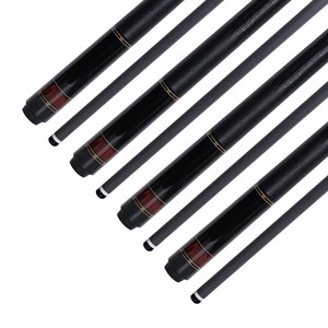 Cueelf Taco de carbono profesional Diseño de incrustaciones de madera maciza de lujo Taco de billar Ebony con <span class=keywords><strong>cocobolo</strong></span> - Product Image 3