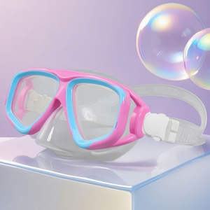 Máscara de Buceo de Doble Lente Xin Yi Xuan, Gafas de Snorkel Antivaho de Vidrio Templado para Adultos, Deportes Acuáticos - Product Image 2