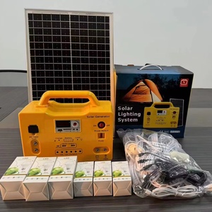 Trường nhà cúp điện 240wh năng lượng khẩn cấp 12V DC năng lượng mặt trời hệ thống chiếu sáng với 6 cái LED ánh sáng - Product Image 6