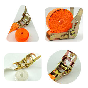 1.5インチ頑丈ラチェットストラップカーゴフック付き2000kgブレークストレングスポリエステルウェビング安全な貨物輸送 - Product Image 6