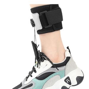 Attelle de cheville réglable pour prévenir les crampes et les entorses, soutien de compression pour la cheville, orthèse pour pied tombant - Product Image 1