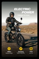 Entrepôt UE/États-Unis - Vélo électrique DUOTTS F20 - Vélo de route électrique - Batterie au lithium 52V 27AH - Vélo de montagne rapide - Vélo électrique de ville pour adultes